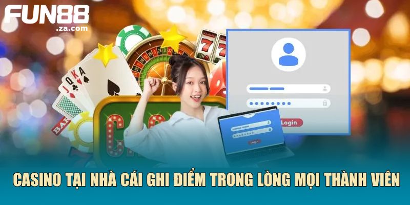 Trang chủ 61 Casino tại nhà cái ghi điểm trong lòng mọi thành viên